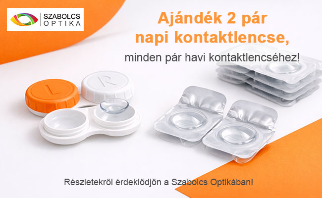 Kontaktlencséhez ajándék